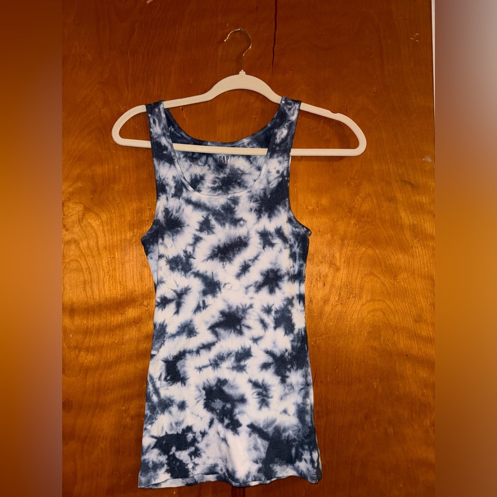 small dark blue tank top
